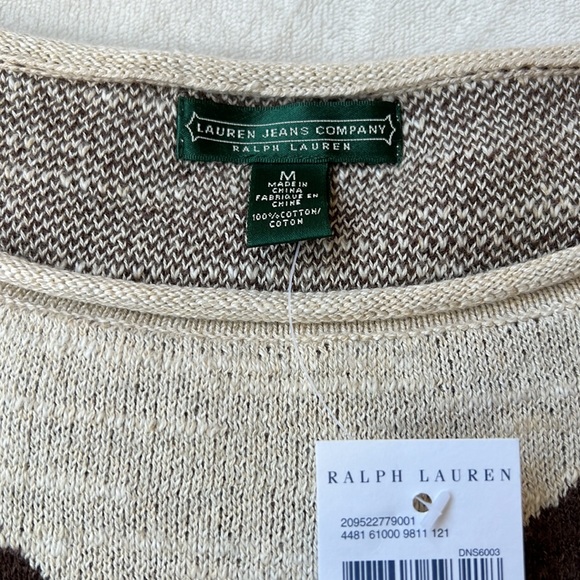 LAUREN JEANS COMPANY Aztec Sweater - Picture 2 of 7